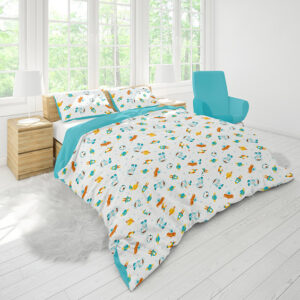 Composê Meia Malha estampada 100%
