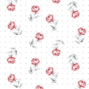 Composê Meia Malha estampada 100%