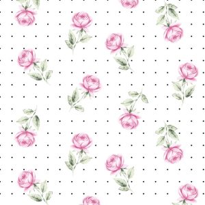 Composê Meia Malha estampada 100%