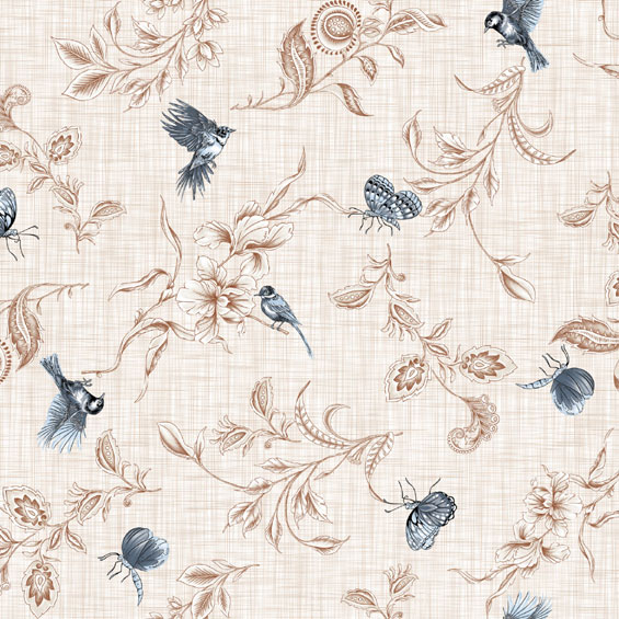 Composê Meia Malha estampada 100%