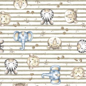 Composê Meia Malha estampada 100%