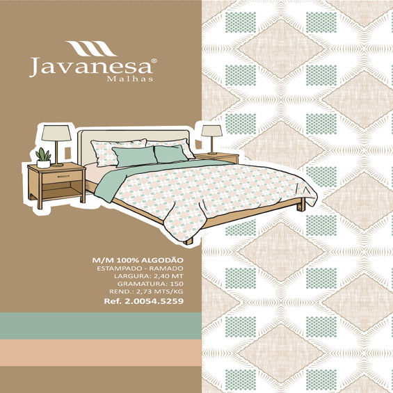 M/M Algodão Superiore 2.40 Mts