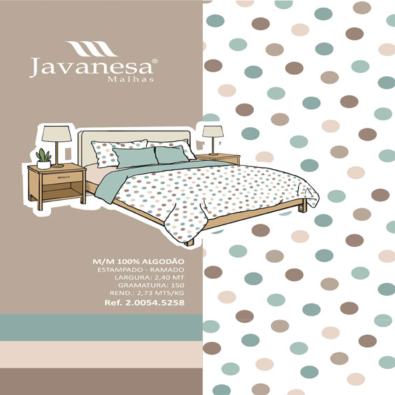 M/M Algodão Superiore 2.40 Mts