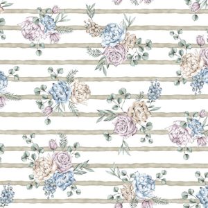 Composê Meia Malha estampada 100%