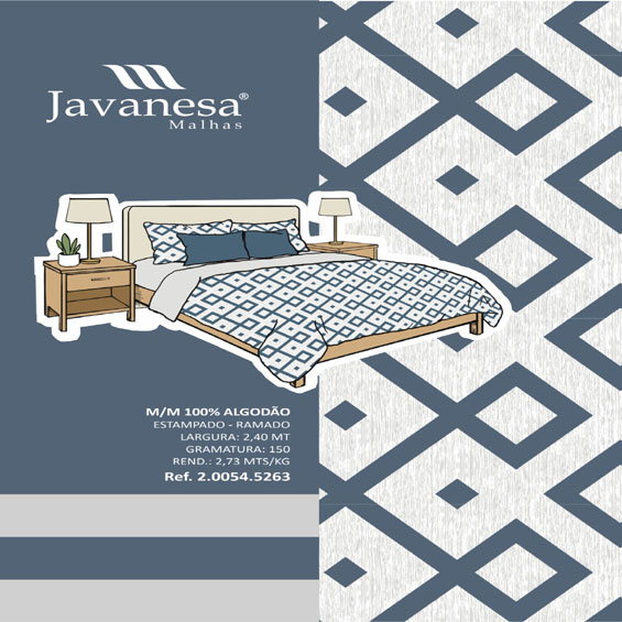 M/M Algodão Superiore 2.40 Mts