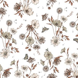 Composê Meia Malha estampada 100%