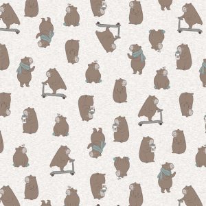 Composê Meia Malha estampada 100%