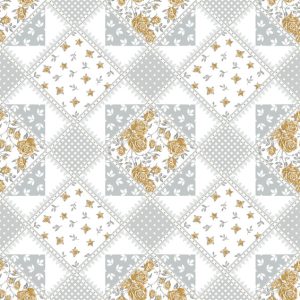 Composê Meia Malha estampada 100%