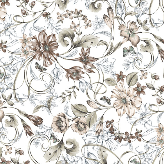 Composê Meia Malha estampada 100%