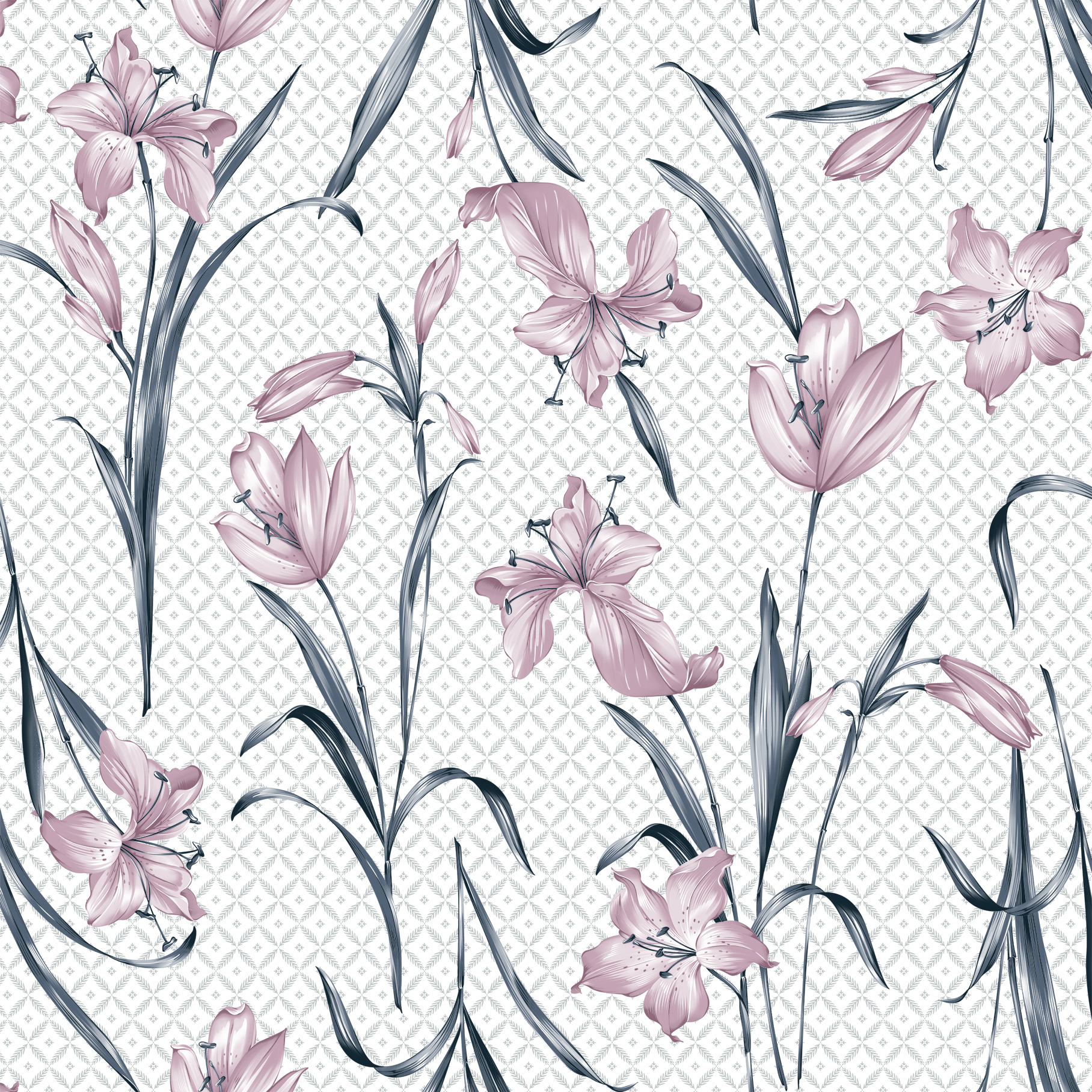 Composê Meia Malha estampada 100%