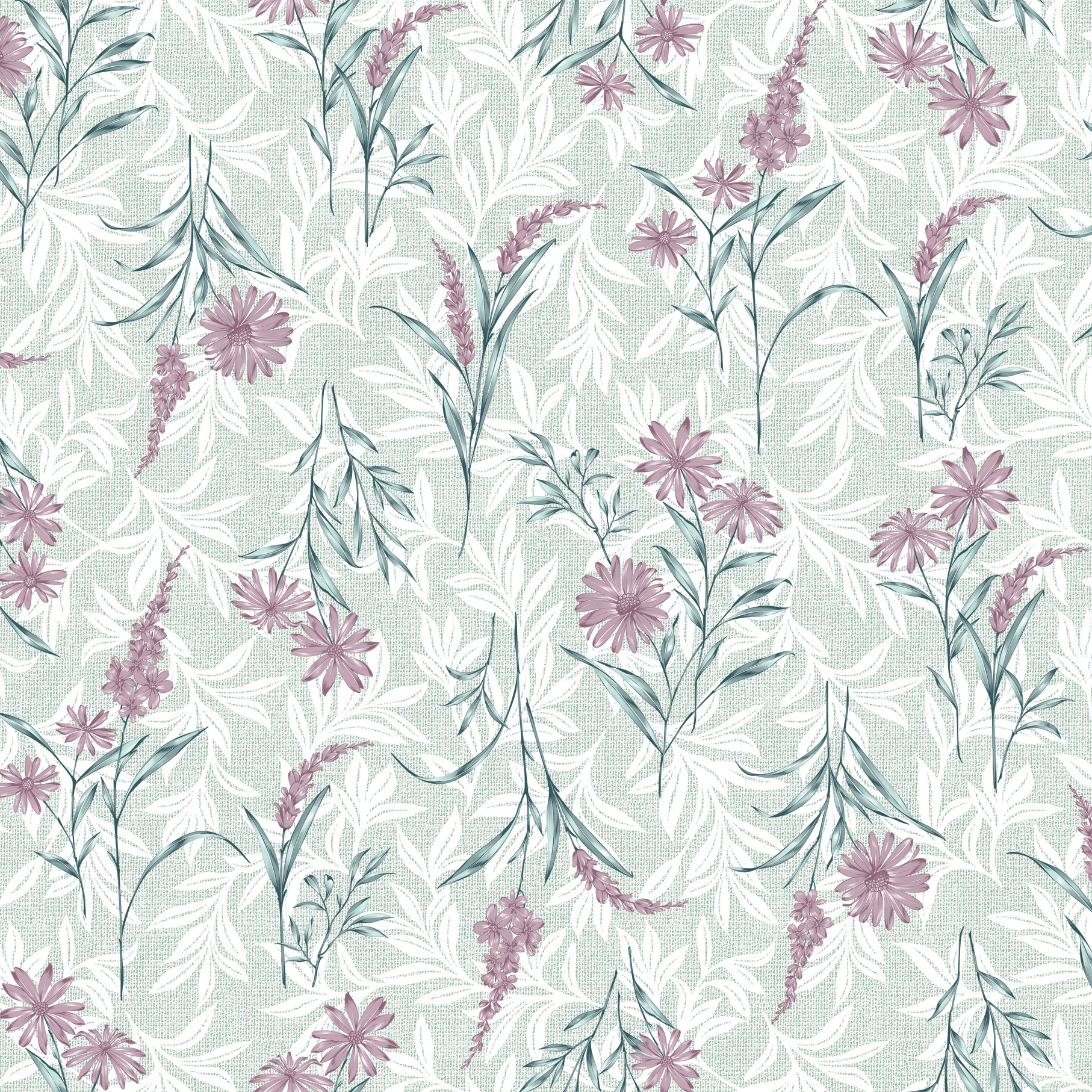 Composê Meia Malha estampada 100%