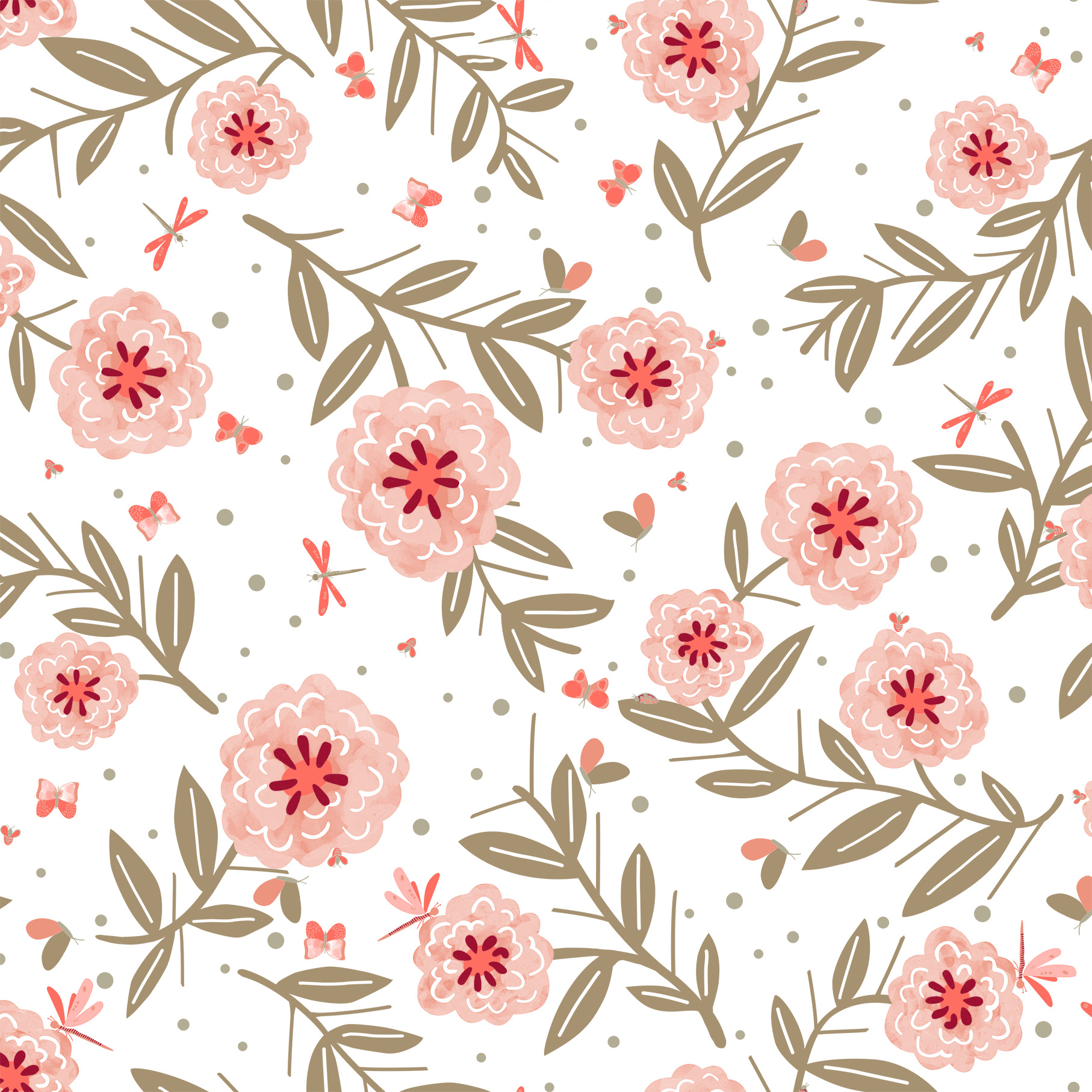 Composê Meia Malha estampada 100%
