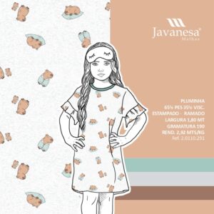 Pluminha Estampada